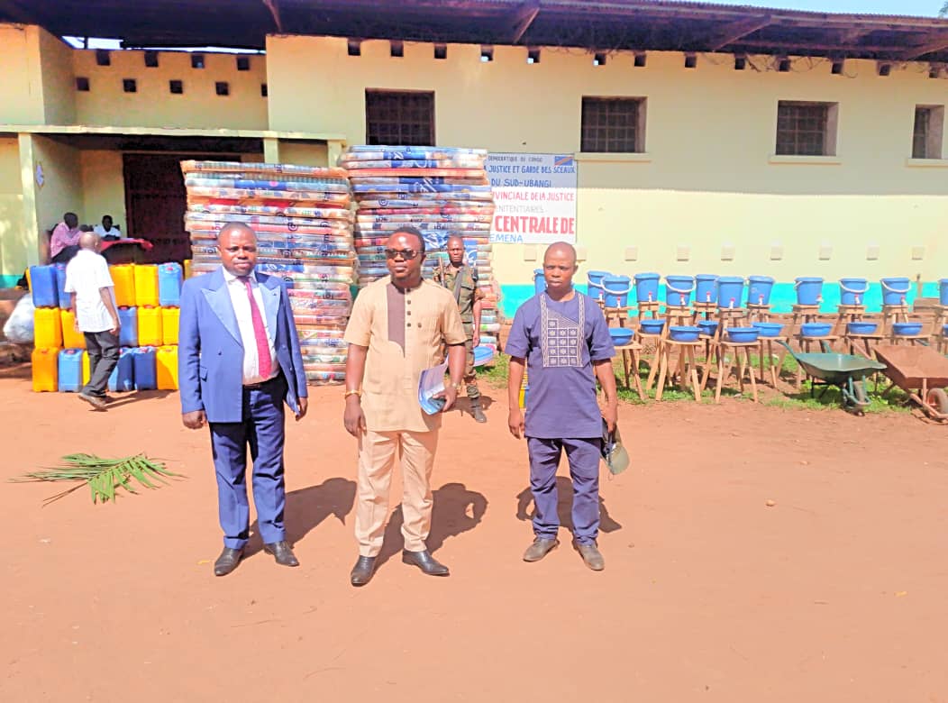 SUD-UBANGI : La CSPP coordination du Sud-Ubangi vient en rescousse aux prisonniers de Angenga de Gemena

